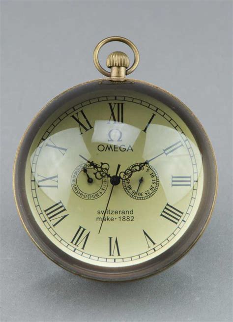 omega crystal ball clock price|1882 omega ball clock.